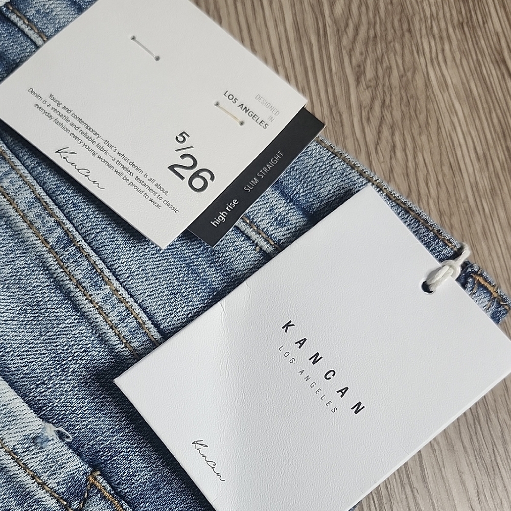 KanCan Blue Slim Jeans Classic Denim - Picture 3 of 8